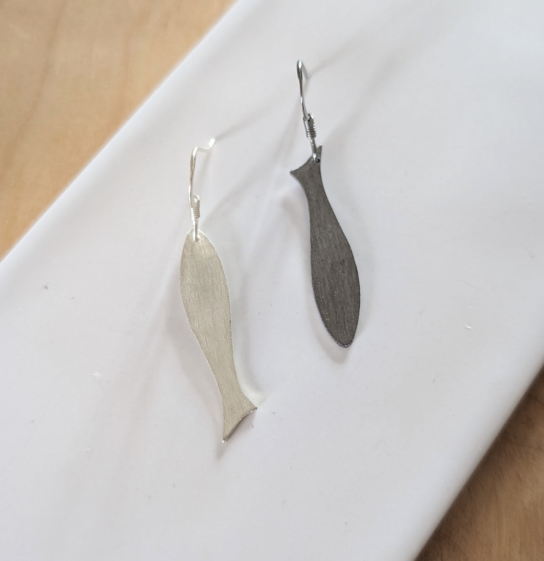 Fish earrings (up/down)