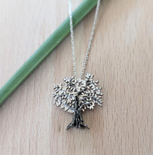 Load image into Gallery viewer, Olive tree pendant - small
