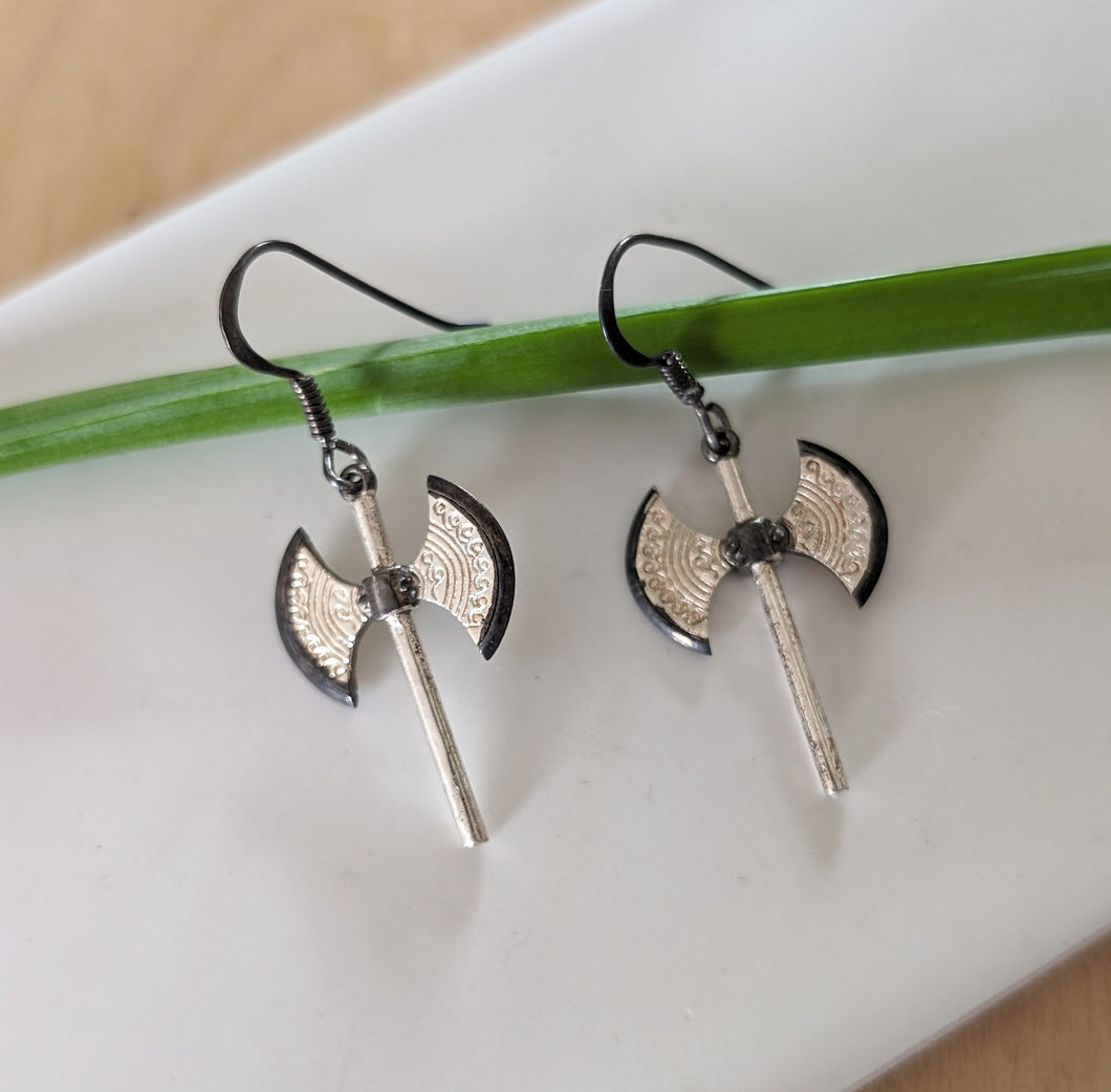 Carian axe earrings