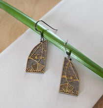 Load image into Gallery viewer, View from my window earrings
