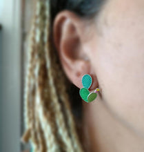 Load image into Gallery viewer, Cactus earrings
