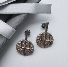 Load image into Gallery viewer, Carian coin earrings
